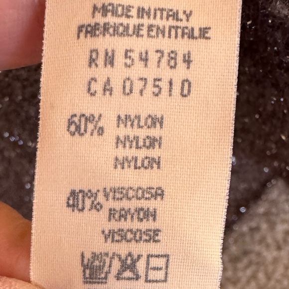 Giorgio Armani Chocolate Button-Up Cardigan - Picture 7 of 7